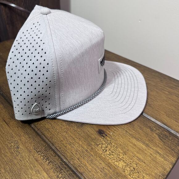 Melin Coronado Hydro Snapback Hat - Heather Grey/Light Grey - Rope Hat - Picture 7 of 10